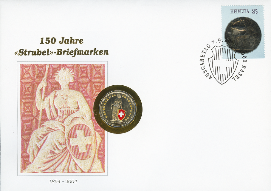 2004, 150 Jahre Strubel-Briefmarken