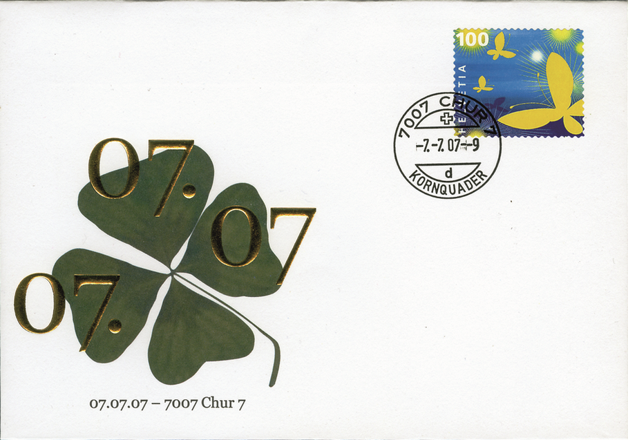 2007, Schnapszahl-Beleg 07.07.07