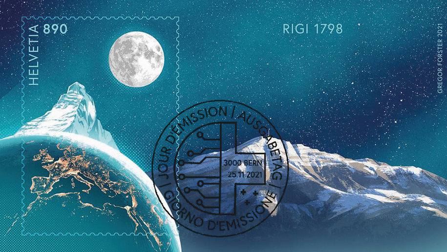 Crypto Stamp &quot;Rigi&quot;