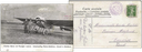 Flugtag Grenchen, offizielle Karte"Aviatiker Borrer mit Passagier Labarre"mit violettem Sonderstempel, sehr selten.
