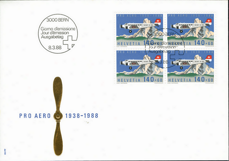 140 + 60 Rp. JU52 und Matterhorn
