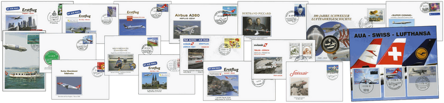 Jubiläums-Lot "Schweizer Luftfahrt-Geschichte"