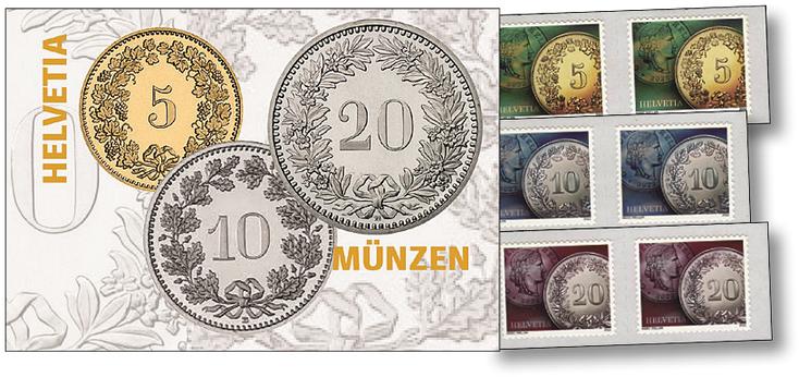 2022, Ergänzungsmarken Münzen