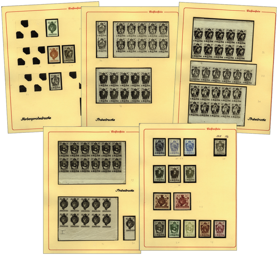 1920, Wappenmuster-Spezialkollektion