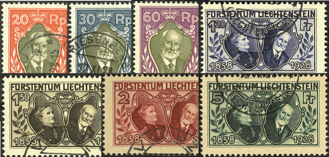 1928, 70. Regierungsjubiläum des Fürsten Johann II.
