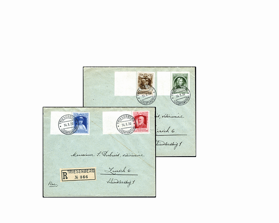 1929, Huldigungsausgabe für Fürst Franz I.