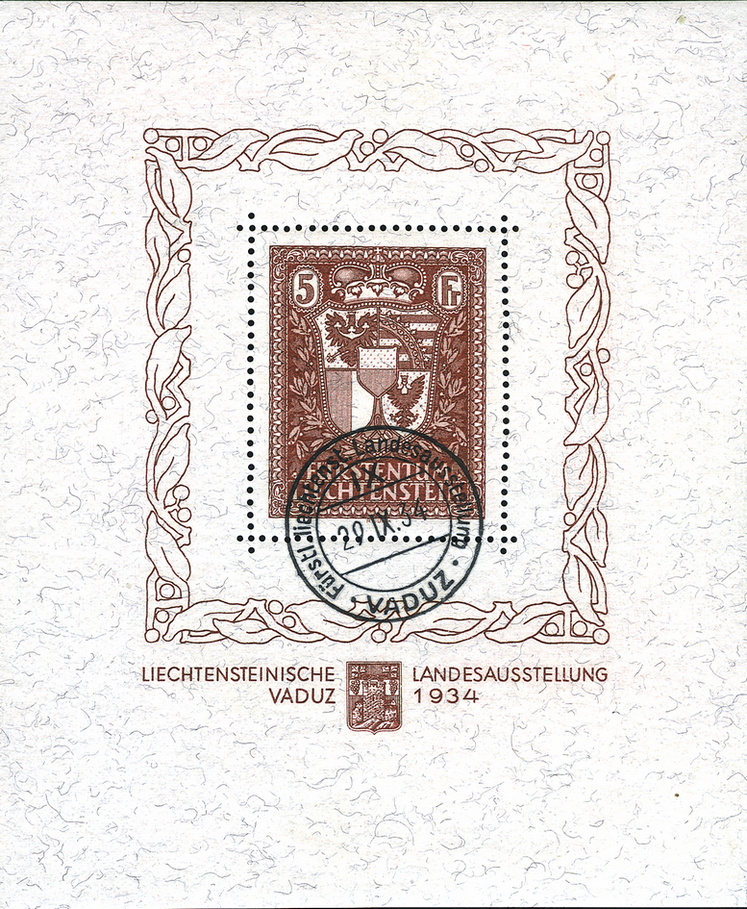 1934, Liechtensteinische Landesausstellung, Vaduz