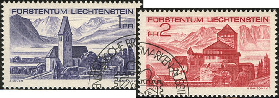 1972, 8. Liechtensteinische Briefmarkenausstellung- LIBA '72