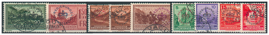 1934-1937, Landschaftsbilder