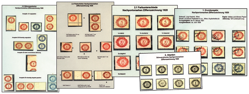 1920, Ziffermuster im Oval
