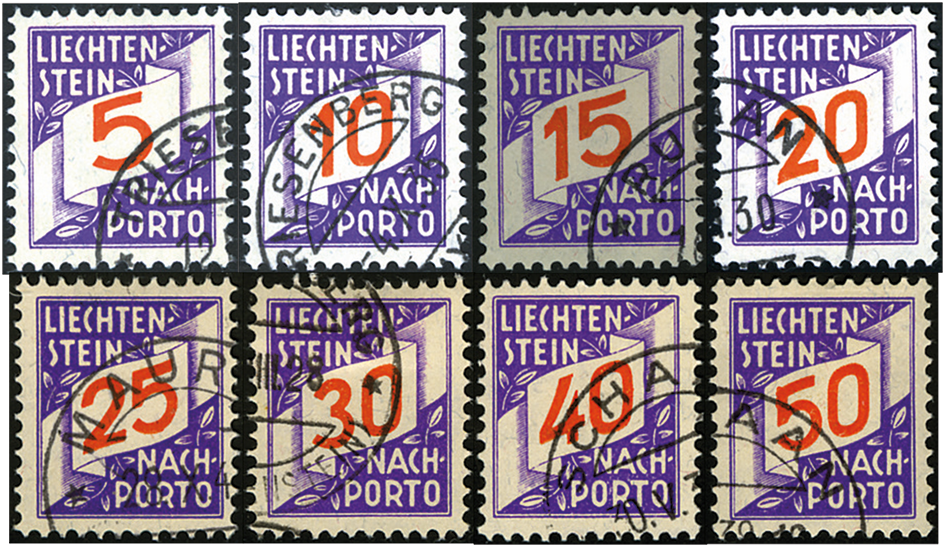 1928, Ziffermuster auf schrägem Band