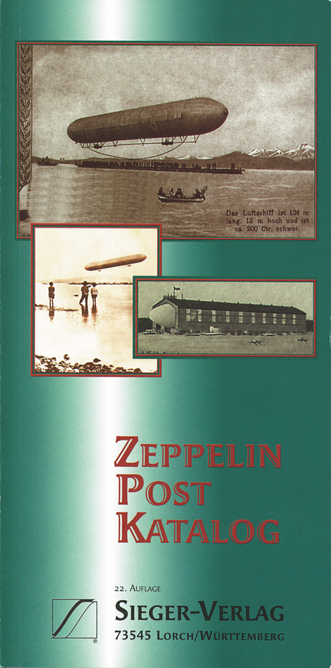 Zeppelin Katalog 2001 Sieger
