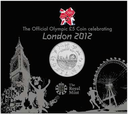 Offizieller Sammelfolder Olympische Spiele, London vom 27. Juli bis 12. August 2012