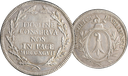 1797, Halbtaler Basel, letzte Münze der Stadt Basel