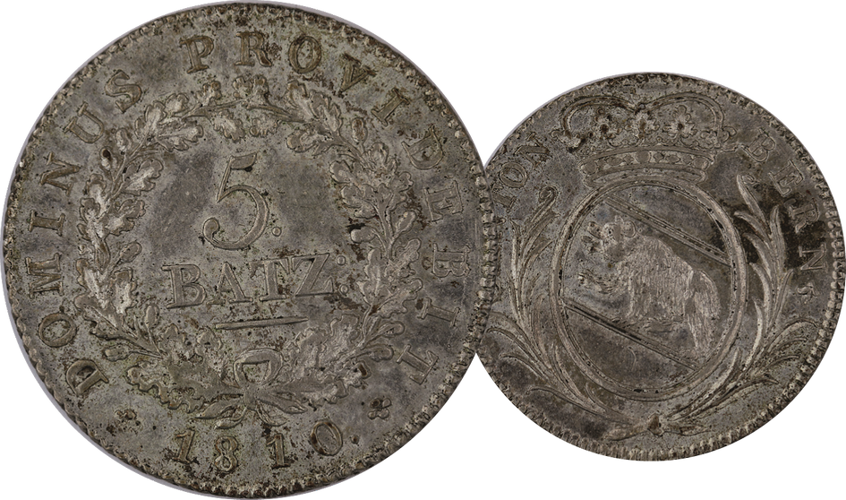 1810, 5 Batzen Bern