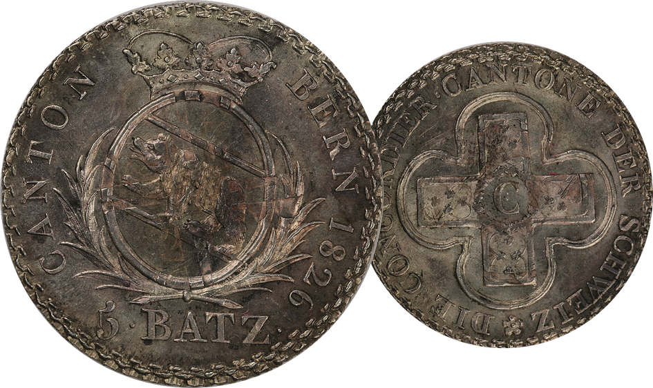 1826, 5 Batz Bern