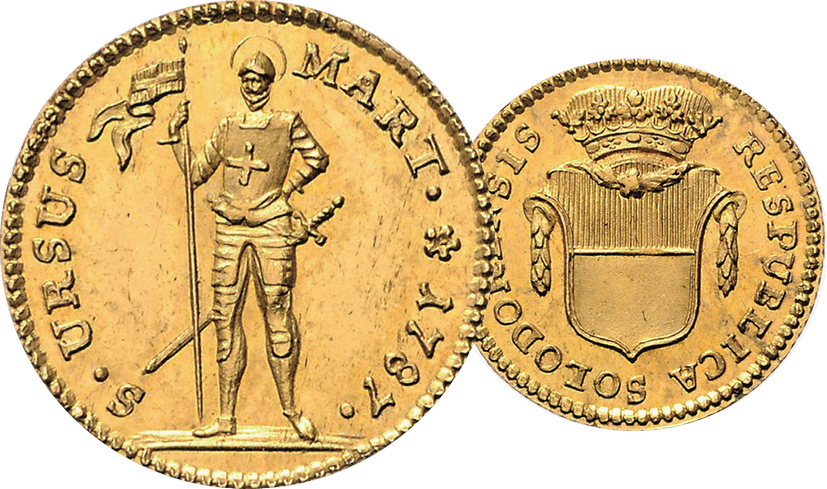 1787, Halbduplone Solothurn