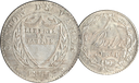 1814, 1 Batzen Waadt