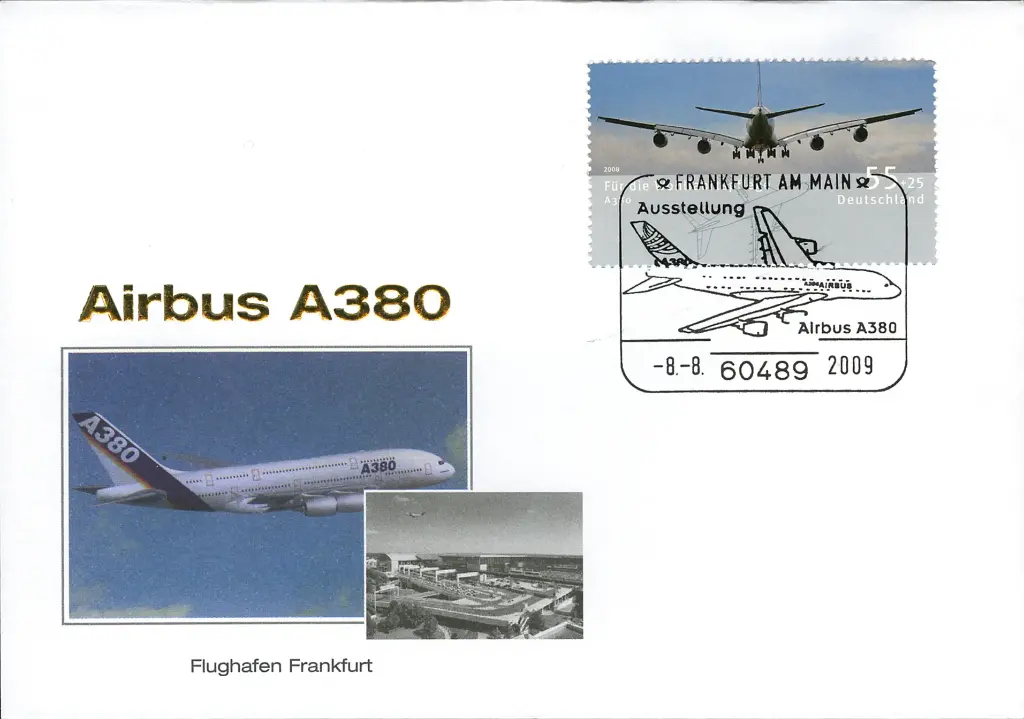 Ausstellung A380 in Frankfurt