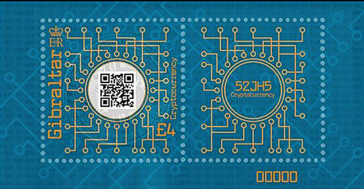 [2330.2021.01] Cryptocurrentcy-Stamp, Gibraltar