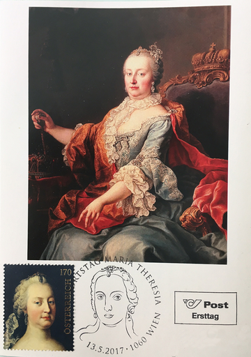 [2910.2017.01] Maximumkarte &quot;Maria Theresia&quot;, Österreich
