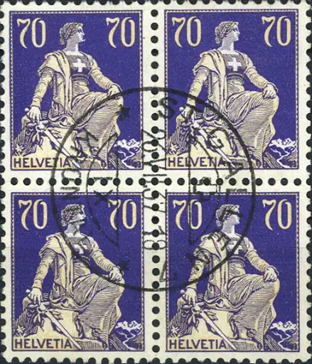 [7305.162.02] 70 Rp. blauviolett-sämisch
