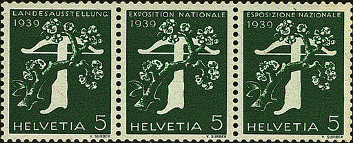 [7340.25.11] 5+5+5 Rp. grün