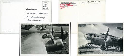 [7371.1945.03] 1945, USA Bomber-Ausstellung Dübendorf