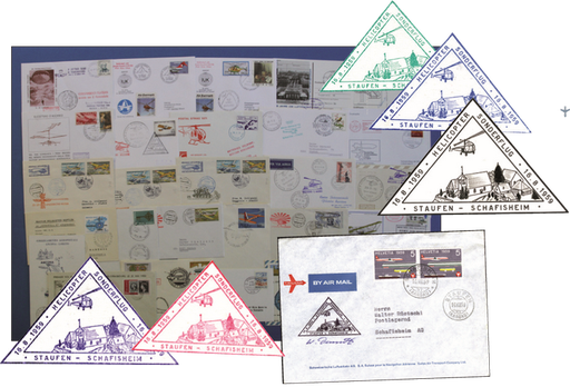 [7371.1952.02] 1952-1987, Helikopterpost, Spezial-Dokumentation