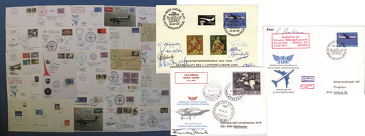 [7371.1960.11] 1960-1977, Spezialkollektion "Signaturen" der Piloten, Entwerfer und des Comitees