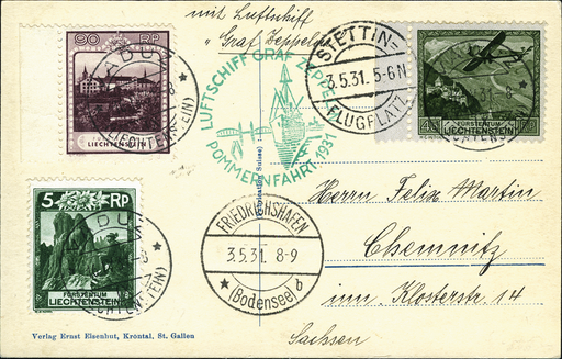 [7372.146.02] 1931, Pommern-Fahrt, Landung Stettin