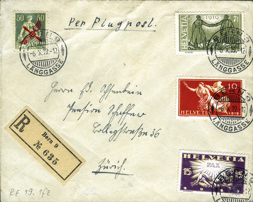 [7373.19.09] 1919, Bern - Zürich
