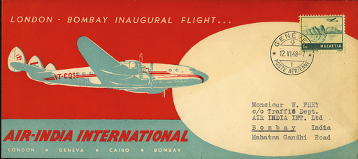 [7373.48.06] 1948, Bombay - Genf