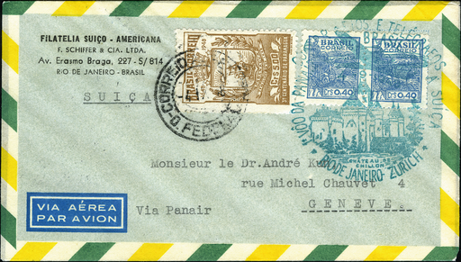 [7373.48.04] 1948, Rio de Janeiro - Zürich