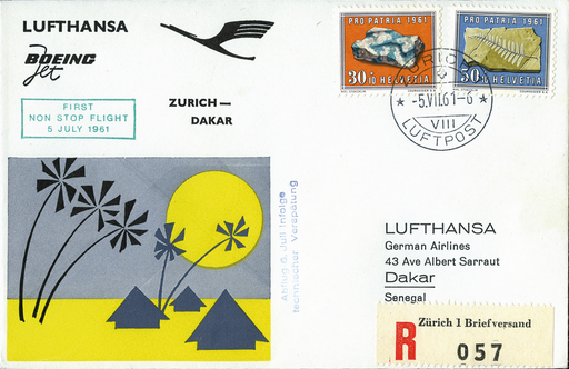 [7373.61.03] 1961, Zürich - Dakar