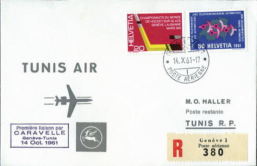 [7373.61.18] 1961, Genf - Tunis