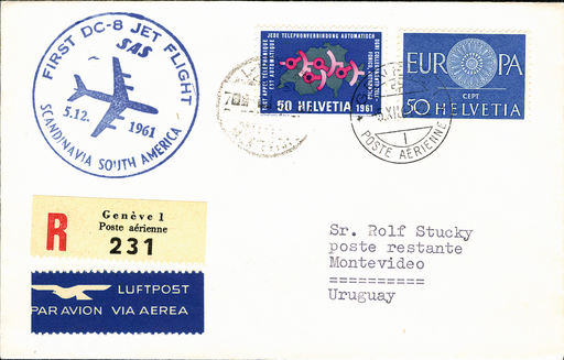 [7373.61.52] 1961, Genf - Montevideo,