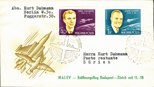 [7373.63.13] 1963, Zürich - Budapest