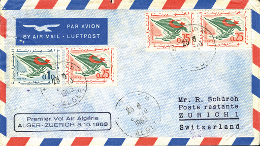 [7373.63.22] 1963, Alger - Zürich