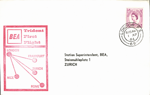 [7373.64.02] 1964, London - Zürich
