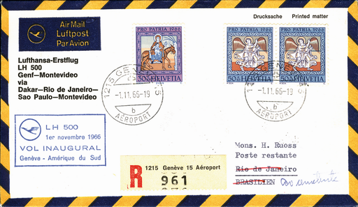 [7373.66.04] 1966, Genf - Rio de Janeiro