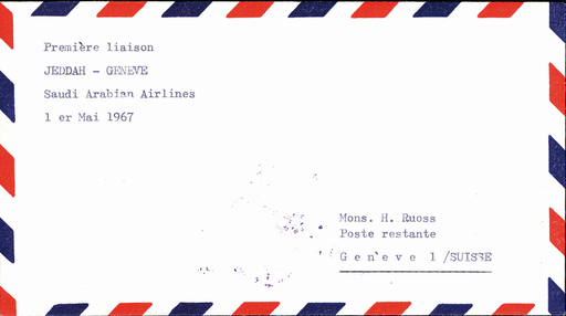 [7373.67.06] 1967, Jeddah - Genève