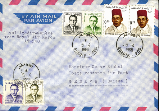 [7373.68.09] 1968, Agadir - Genf