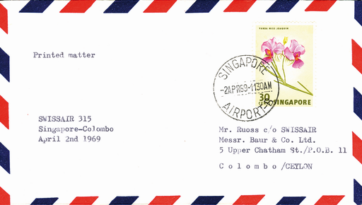 [7373.69.05] 1969, Singapore - Colombo