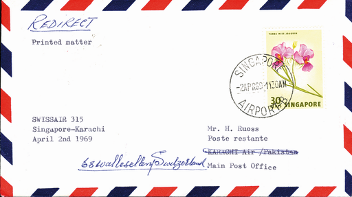 [7373.69.06] 1969, Singapore - Karachi