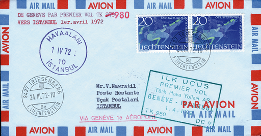[7373.72.02] 1972, Genf - Istanbul