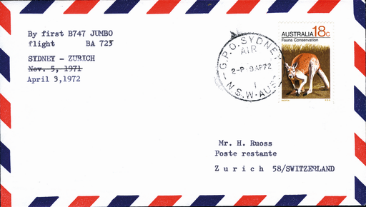 [7373.72.06] 1972, Sydney- Zürich