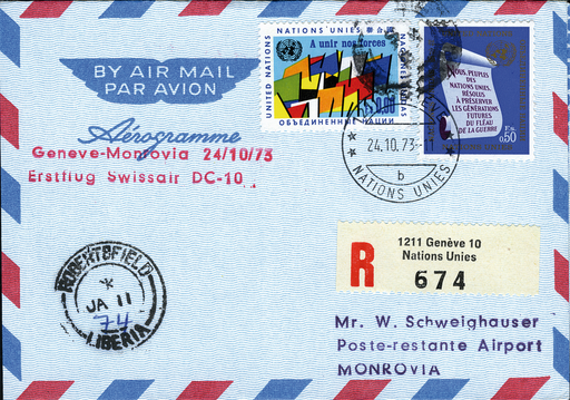 [7373.73.14] 1973, Genf - Monrovia