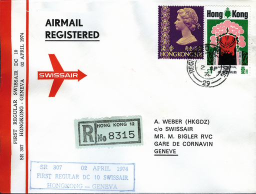 [7373.74.26] 1974, Hongkong - Genf