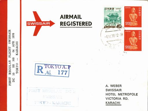 [7373.76.02] 1976, Tokio - Karachi